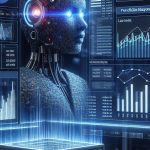Artificial intelligence analyzing financial data for portfolio management and risk assessment.