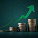 A timeline of successful small cap investments, featuring graphs and strategic milestones.